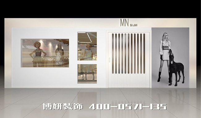 時尚女裝店面裝修,店面裝修,杭州女裝店裝修,杭州女裝店面裝修