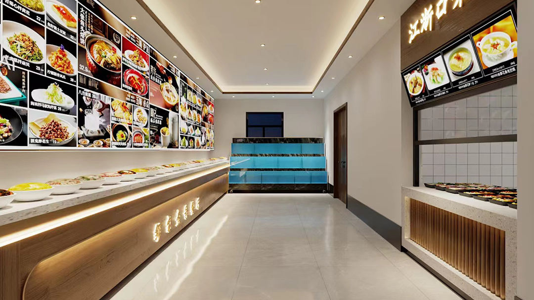 杭州家庭式中式餐廳裝修設(shè)計(jì)