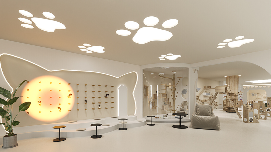 杭州大型寵物店裝修設(shè)計