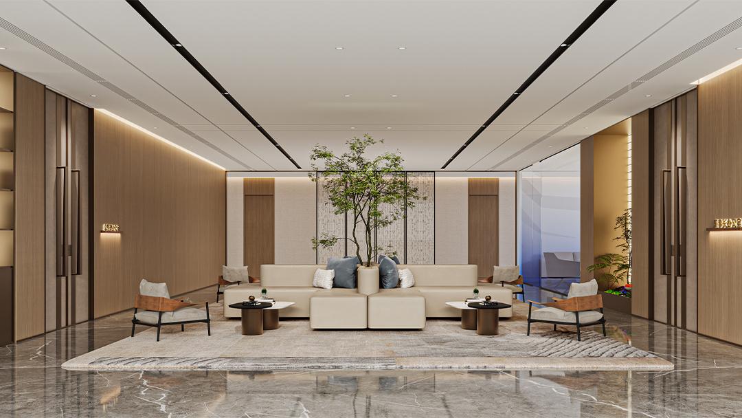 杭州總部型企業(yè)辦公室裝修設(shè)計(jì)