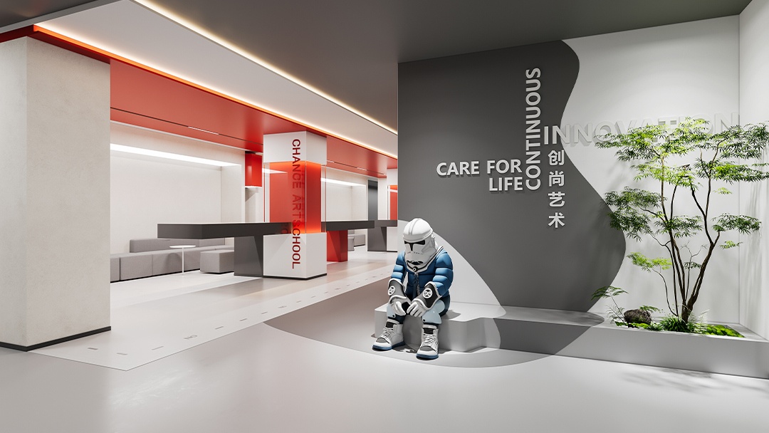 杭州藝術(shù)類培訓(xùn)機(jī)構(gòu)裝修設(shè)計