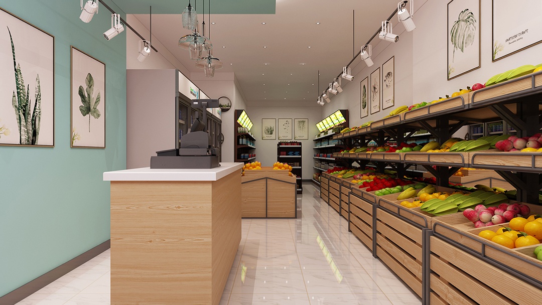 杭州社區(qū)超市裝修設(shè)計
