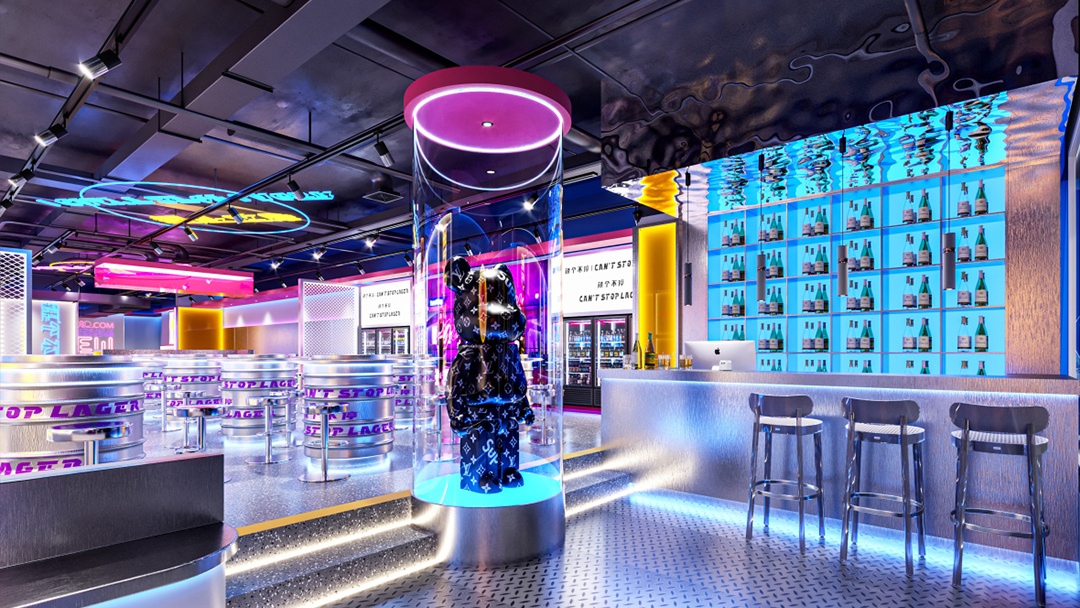 杭州網(wǎng)紅風火鍋店裝修設計