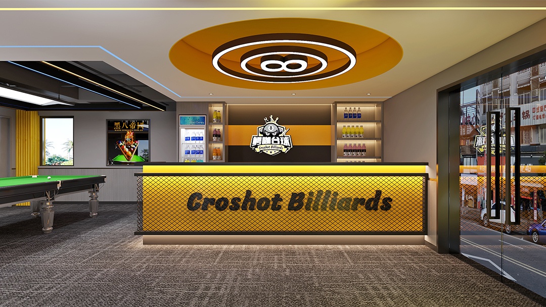 杭州一站式臺球廳裝修設(shè)計