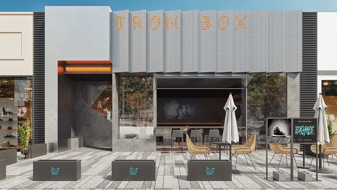 杭州精釀啤酒館工業(yè)風(fēng)裝修設(shè)計