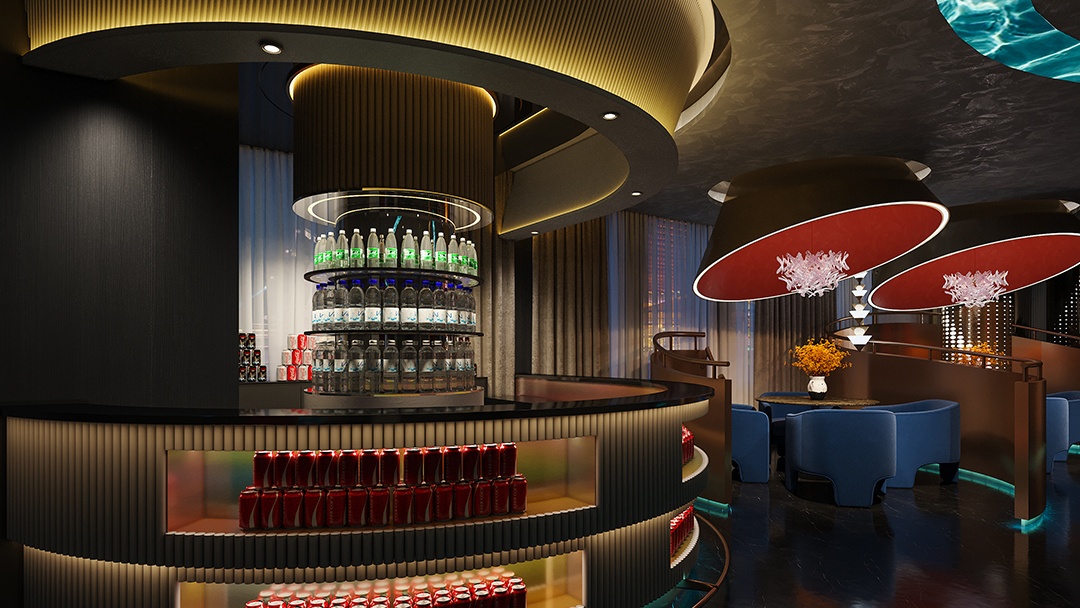 杭州簡(jiǎn)歐輕奢風(fēng)足浴會(huì)所裝修設(shè)計(jì)