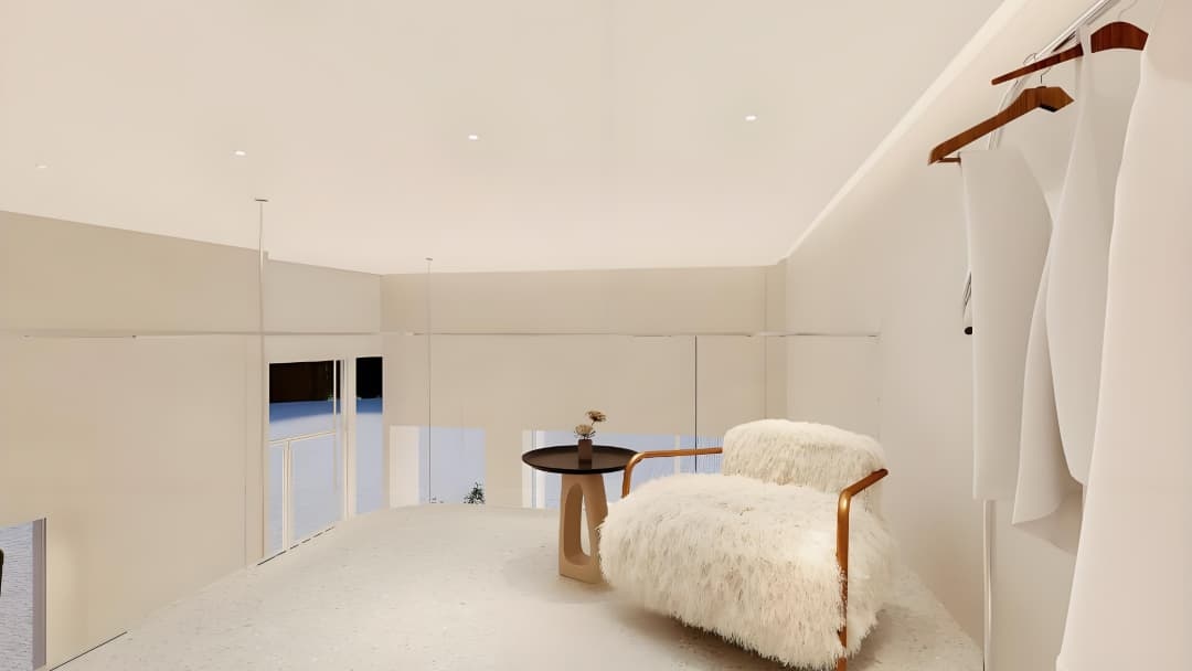 杭州法式浪漫女裝店裝修設計