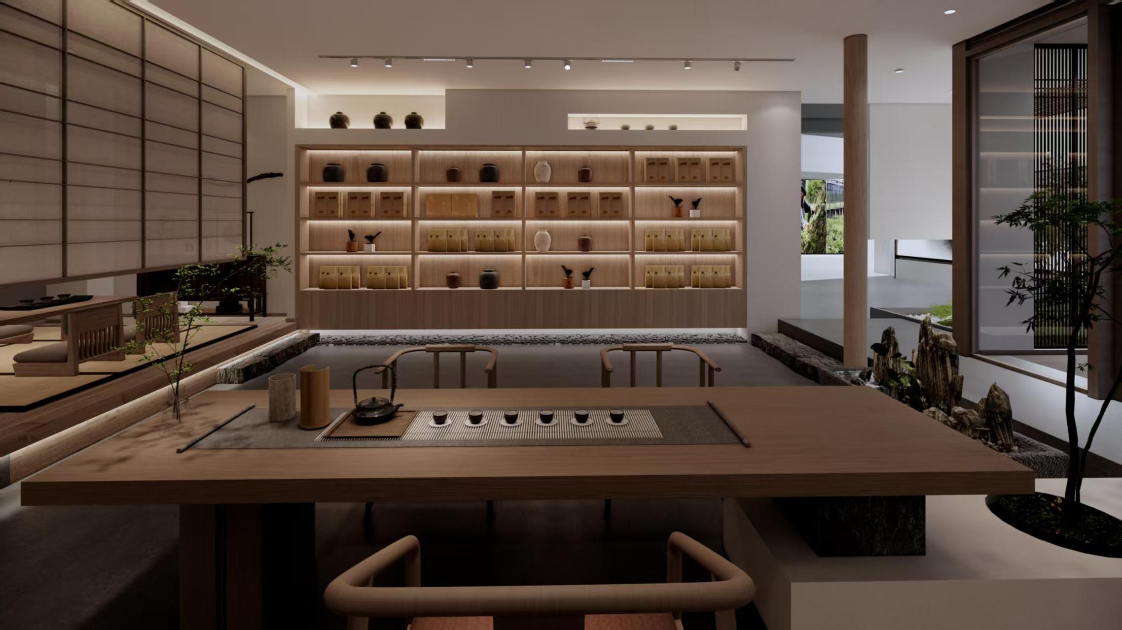 杭州新中式茶館裝修設(shè)計(jì)：2026年高溢價(jià)氛圍與動(dòng)線(xiàn)規(guī)劃指南